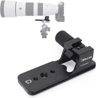 📸 ishoot lens collar replacement foot stand base for sony fe 200-600mm lens with arca-swiss quick release plate logo