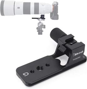 img 4 attached to 📸 iShoot Lens Collar Replacement Foot Stand Base for Sony FE 200-600mm Lens with Arca-Swiss Quick Release Plate