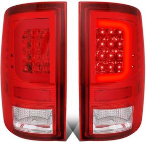 img 4 attached to 🔴 Red Lens 3D LED Tail Lights for 2009-2017 Dodge Ram - DNA Motoring TL-DRAM09-LED-3D-RD-G2