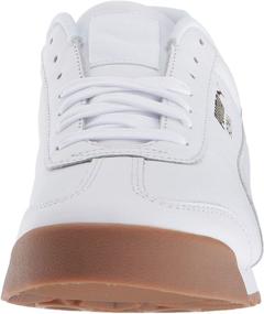 img 3 attached to 👟 PUMA Men's Classic Sneaker in White with Teamgold Accents