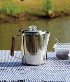 img 2 attached to ☕ Texsport Outdoor Camping Stainless Steel Percolator Coffee Maker - 9 Cup Capacity