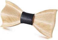 👦 wooden bow ties for boys - children's kids boy tie - baby logo