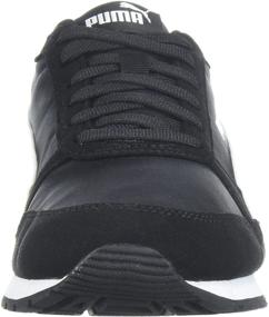 img 3 attached to PUMA Unisex Runner Sneaker Black