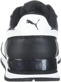 img 2 attached to PUMA Unisex Runner Sneaker Black