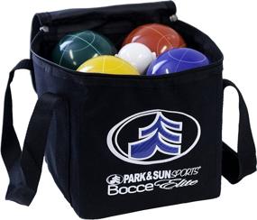 img 3 attached to 🎒 Deluxe Carrying Bag Bocce Ball Set by Park &amp; Sun Sports