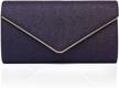 gesu shining envelope evening handbags logo