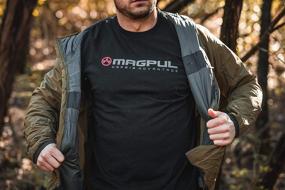 img 2 attached to Magpul Cotton Crew Neck Short Sleeve T-Shirt for Men