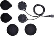 black sena slim speaker for smh10r bluetooth headset (model: smh10r-a0202) logo