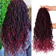 senegalese crochet braids synthetic extensions logo