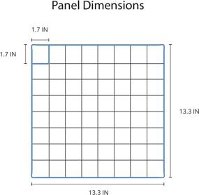 img 1 attached to 🔲 Black 4-Cube Modular Wire Storage Cubbies - Easy, Tool-Free Assembly