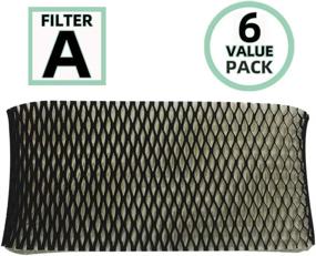 img 1 attached to High-Quality Replacement Humidifier Filters - 6-Pack Compatible with 🔍 Holmes HWF62, HWF62CS, Filter A, and Sunbeam Cool Mist Humidifiers