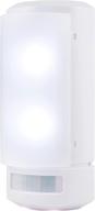 ge wireless led wall sconce – motion sensor, manual control, warm white light, battery-operated – easy installation, no wiring – ideal for entryways, stairs, hallways, closets, basements – model 17455 логотип