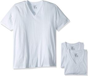 img 1 attached to 👕 Premium Jockey Men's Cotton V-Neck T-Shirts: Comfortable Essential for Everyday Wear