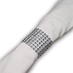 img 4 attached to 💎 SKY CANDYBAR Diamond Rhinestone Napkin