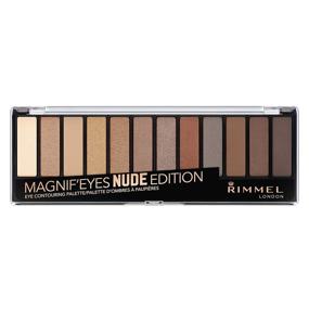 img 4 attached to Rimmel Magnif'eyes Eyeshadow Palette - 001 Nude Edition: Discover the Ultimate Eye Makeup Palette!