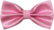 pattern formal pre tied bowties banded logo