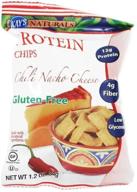 kay's naturals protein chips, chili nacho cheese flavor, gluten-free, low fat, diabetes-friendly, all-natural ingredients, 1.2 oz (pack of 6) logo