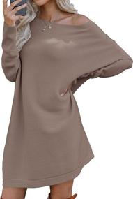 img 1 attached to ANRABESS Batwing Shoulder Oversized 418Kaqi M Women's Clothing for Dresses