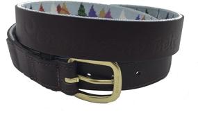 img 1 attached to ⛵ Sailing Leather Needlepoint Belt for Charleston