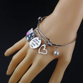img 2 attached to WENATA Funny Bracelet Jewelry Animal