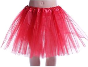 img 2 attached to 🩰 Anleolife Ballet Birthday Dress Skirts - Girls' Clothing for Skirts and Skorts