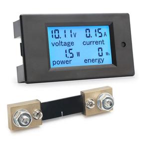 img 4 attached to ⚡ DROK Digital Multimeter DC 6.5-100V 100A Power Energy Meter with LCD Display - 200141: Find Accurate Voltage, Amperage, Wattage, and Energy Usage