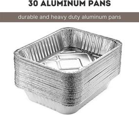 img 2 attached to Aluminum Foil Pans Pack Conductivity