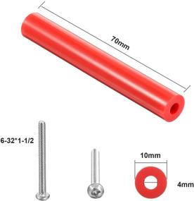 img 3 attached to 48-Piece Electrical Outlet Spacers Extender Kit with Extra Long Outlet Screws (Red)