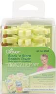 🍀 clover stack store bobbin zieman 3 5 sewing: organize and store your sewing bobbins conveniently logo