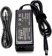 🔌 65w laptop charger adapter compatible with hp 677774-001 693711-001 2000-2a20nr 2000-2b09wm; pavilion dv4 dv5 dv6 dv7 g6 g7 g61 g62 g71 g72 dm4; presario cq57 cq56 cq62 cq60 power supply cord - 18.5v 3.5a logo