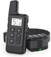 🐶 pedono remote dog training collar: waterproof bark shock collar with 1640ft range, 3 training modes - ideal for small, medium & large dogs logo