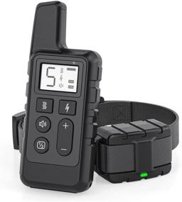 img 4 attached to 🐶 Pedono Remote Dog Training Collar: Waterproof Bark Shock Collar with 1640ft Range, 3 Training Modes - Ideal for Small, Medium & Large Dogs