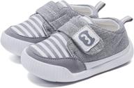 👟 bmcitybm baby boy girl shoes - soft non-slip sneakers | lightweight first step walking shoes - sizes 6, 9, 12, 18, 24 months logo