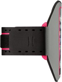 img 1 attached to 📱 Premium Belkin Sport-Fit Plus Armband for iPhone 6/6S and Fitbit (Gray/Fuschia) - Perfect Fit for Fitbit Alta, Blaze, and Charge HR