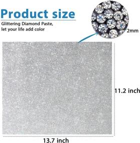 img 2 attached to 💎 20,000 Pieces Bling Bling Crystal Rhinestones Sticker Set: DIY Car and Gift Decoration