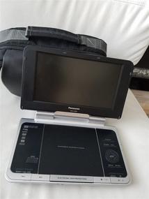 img 1 attached to 📀 Panasonic DVD-LS850 Portable DVD Player: 8.5" Diagonal Widescreen LCD, Deluxe Version with Carry Case, Car Headrest Bracket, DC Adapter & 6-Hour Battery