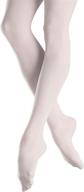 high-quality bloch endura footed tight: perfect for girls' clothing logo