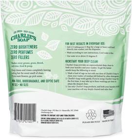 img 3 attached to Charlie's Soap Laundry Powder (300 Loads, 2 Pack): Hypoallergenic Eco-Friendly Detergent for Deep Cleaning