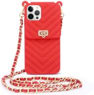 luvi crossbody case compatible with iphone 12 pro/iphone 12 6 logo