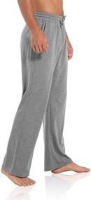img 2 attached to Men's Active Urban Sweatpants - Agnes Athletic Straight Clothing