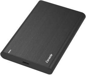 img 4 attached to Caraele 500GB Portable External HD USB-C USB 3.1 Fast HDD Storage for PC, Mac, Desktop, Laptop, MacBook, Chromebook, Xbox One, Xbox 360, PS4 (Black)
