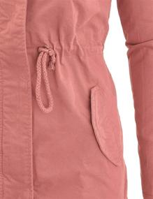 img 1 attached to FASHION BOOMY Military Anorak Pockets Women's Clothing