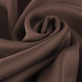 img 1 attached to 🛏️ Набор одеял из 6 предметов Nestl из трех видов хлопковой ткани - простыня с глубоким карманом, замочная застежка на одеяло, 2 прохладные наволочки, 2 наволочки - размер Queen, шоколадно-коричневый