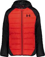 🧥 пуховик ua tuckerman для мальчиков от under armour. логотип