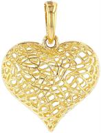 vibrant yellow textured puffed filigree pendant - boys' jewelry for a bold look logo