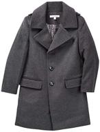 isaac mizrahi ct1013 breasted overcoat boys' clothing logo