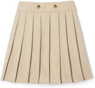 👚 girls' clothing: button pleated french toast scooter logo