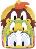 loungefly disney three caballeros backpack logo