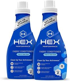 img 4 attached to 👕 HEX Performance Fabric Conditioner Review: Fresh & Clean, Eco-Friendly Solution for Activewear - 64 Load Pack of 2