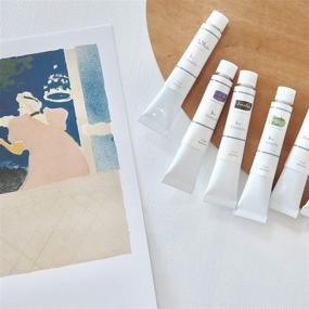 img 3 attached to 🎨 SUI Gouache Sets: Adorable Pastel Color 12 Watercolor Paint Set - Ideal Art Painting Supplies for Professional Artists